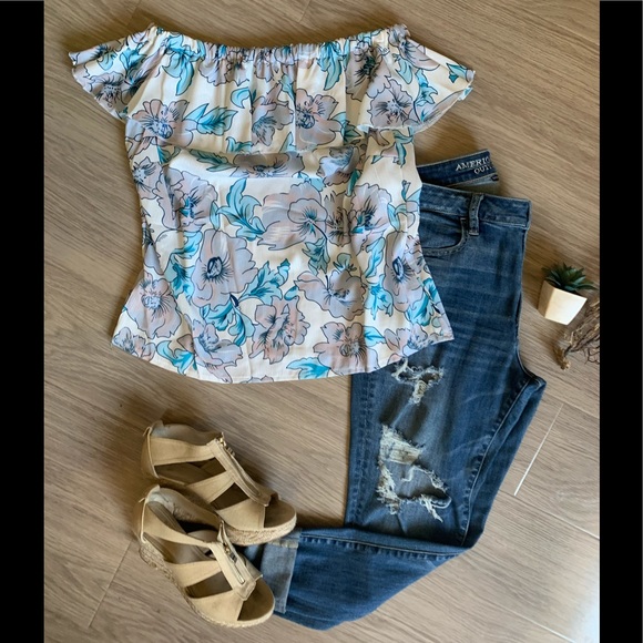 ‼️Last One‼️🍃Off Shoulder Top🍃 - Picture 2 of 8